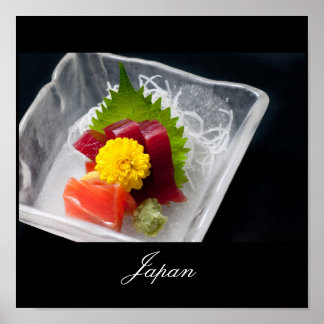 Sashimi-Poster in Japan Poster