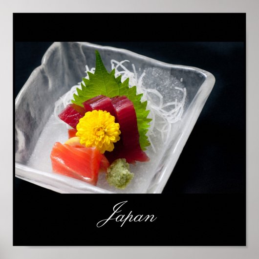 Sashimi-Poster in Japan Poster (Vorne)