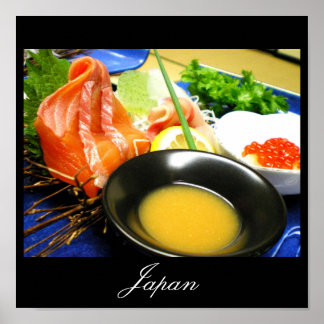 Sashimi-Poster in Japan Poster
