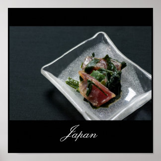 Sashimi-Poster in Japan Poster
