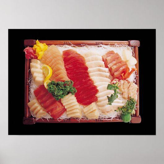 Sashimi-Poster Poster (Vorne)