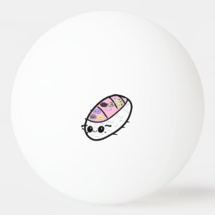 Sashimi-Rollbug Süß Lustiges Tier Mochi Tischtennisball