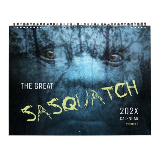 SASKATCH BIGFOOT CALENDAR - VOLUMEN 2 KALENDER (Titelbild)