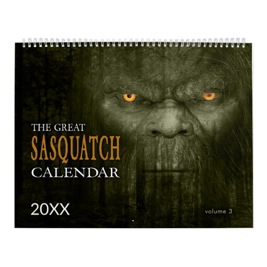 SASKATCH BIGFOOT CALENDAR - VOLUMEN 3 KALENDER (Titelbild)