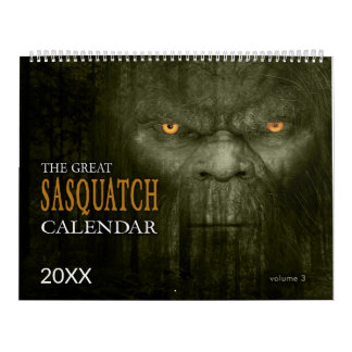SASKATCH BIGFOOT CALENDAR - VOLUMEN 3 KALENDER