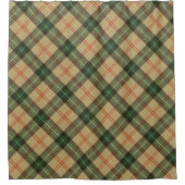 Saskatchewan Canada Provincial Tartan Duschvorhang (Vorderseite)