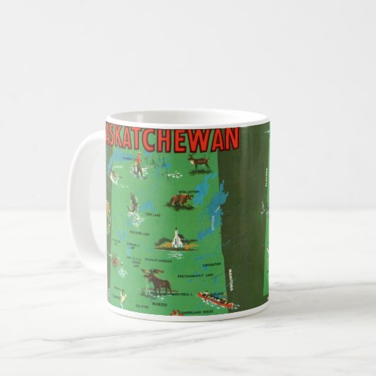 Saskatchewan Canada Tasse (Vorderseite Links)