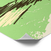 Saskatchewan Canada Vintage Reiseplakat Poster (Ecke)