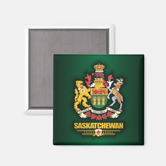 Saskatchewan COA Magnet (Vorderseite/Rückseite)