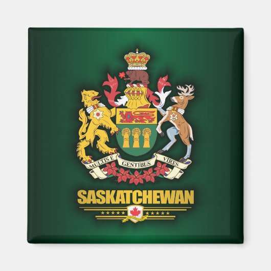 Saskatchewan COA Magnet (Vorne)