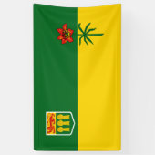 Saskatchewan Flag Banner (Vertikal)
