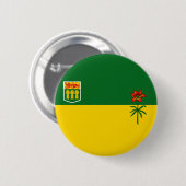 Saskatchewan Flag Button (Vorne & Hinten)