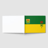 Saskatchewan Flag Gästebuch (Voll)