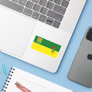 Saskatchewan Flag Graphic Aufkleber