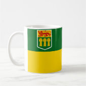 Saskatchewan Flag Kaffeetasse (Links)