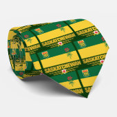 Saskatchewan Flag Krawatte (Gerollt)