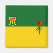 Saskatchewan Flag Magnet (Vorne)