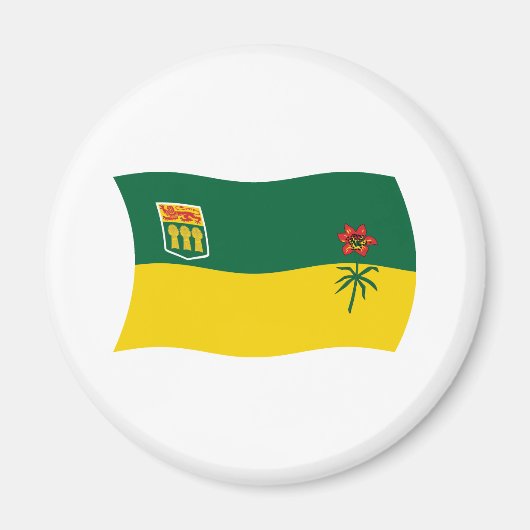 Saskatchewan Flag Magnet (Vorne)