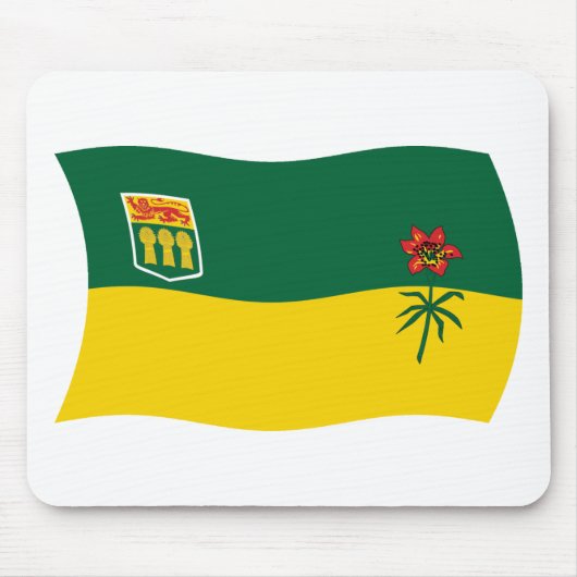 Saskatchewan Flag Mousepad (Vorne)