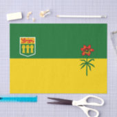 Saskatchewan Flag Seidenpapier (Handwerk)