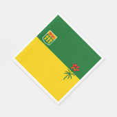 Saskatchewan Flag Serviette (Ecke)