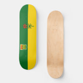 Saskatchewan Flag Skateboard (Vorderseite)