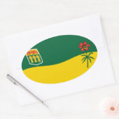 Saskatchewan Flag Sticker (Umschlag)