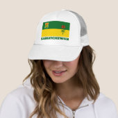 Saskatchewan-Flagge (KANADA) Truckerkappe (Beispiel)