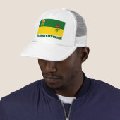 Saskatchewan-Flagge (KANADA) Truckerkappe (Beispiel)