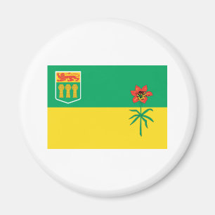 SASKATCHEWAN-FLAGGE MAGNET