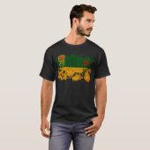 Saskatchewan-Flagge T-Shirt (Vorne ganz)