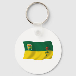 Saskatchewan-Flaggen-Schlüsselanhänger Schlüsselanhänger
