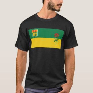 Saskatchewan-Flaggen-T - Shirt