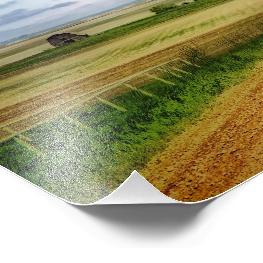 Saskatchewan Fotodruck (Ecke)