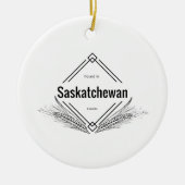 Saskatchewan - gefunden in Saskatchewan Keramikornament (Vorne)