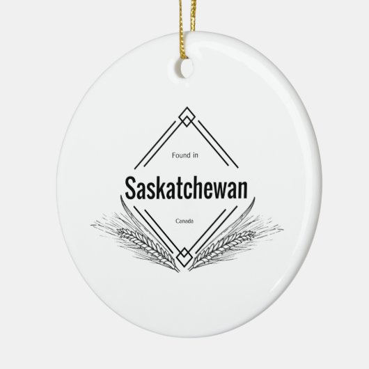 Saskatchewan - gefunden in Saskatchewan Keramikornament (Links)