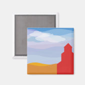 Saskatchewan Grain Elevator Magnet (Vorderseite/Rückseite)