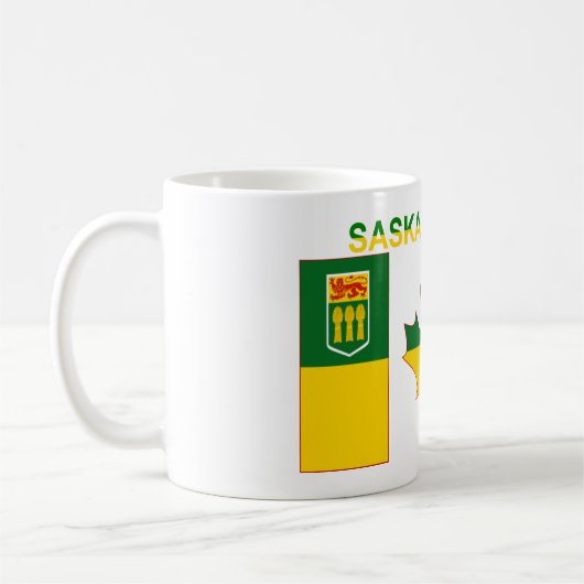 Saskatchewan-Kaffee-Tasse Kaffeetasse (Links)