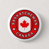 Saskatchewan Kanada Button (Vorderseite)