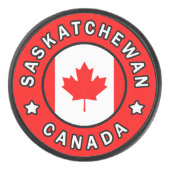 Saskatchewan Kanada Eishockey Puck (Vorderseite)
