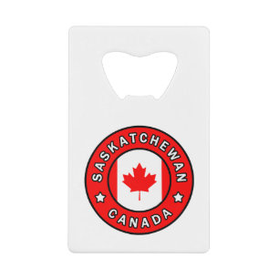 Saskatchewan Kanada Kreditkartenflaschenöffner