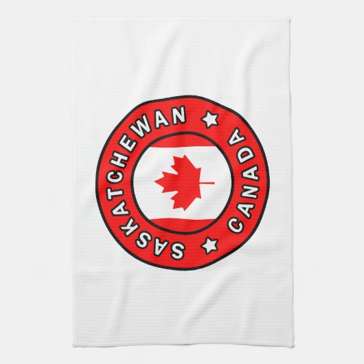 Saskatchewan Kanada Küchentuch (Vertikal)