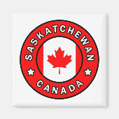 Saskatchewan Kanada Magnet (Vorne)
