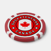 Saskatchewan Kanada Pokerchips (Einzeln)