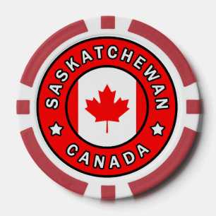 Saskatchewan Kanada Pokerchips