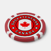 Saskatchewan Kanada Pokerchips (Einzeln)
