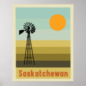 Saskatchewan Kanada Poster (Vorne)