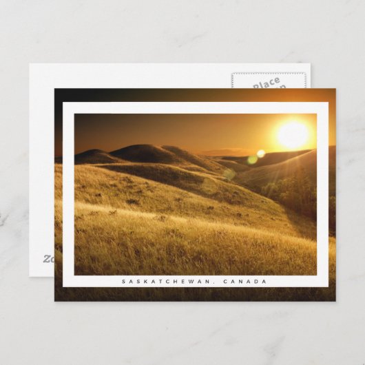 Saskatchewan, Kanada Postkarte (Vorne/Hinten)