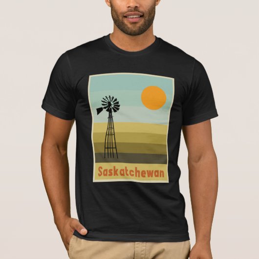 Saskatchewan Kanada T-Shirt (Vorderseite)