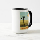 Saskatchewan Kanada Tasse (VorderseiteRechts)